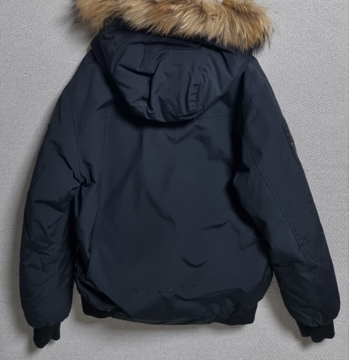 M (66) 밀레 블랙 덕다운 오리털 패딩  상품이미지2