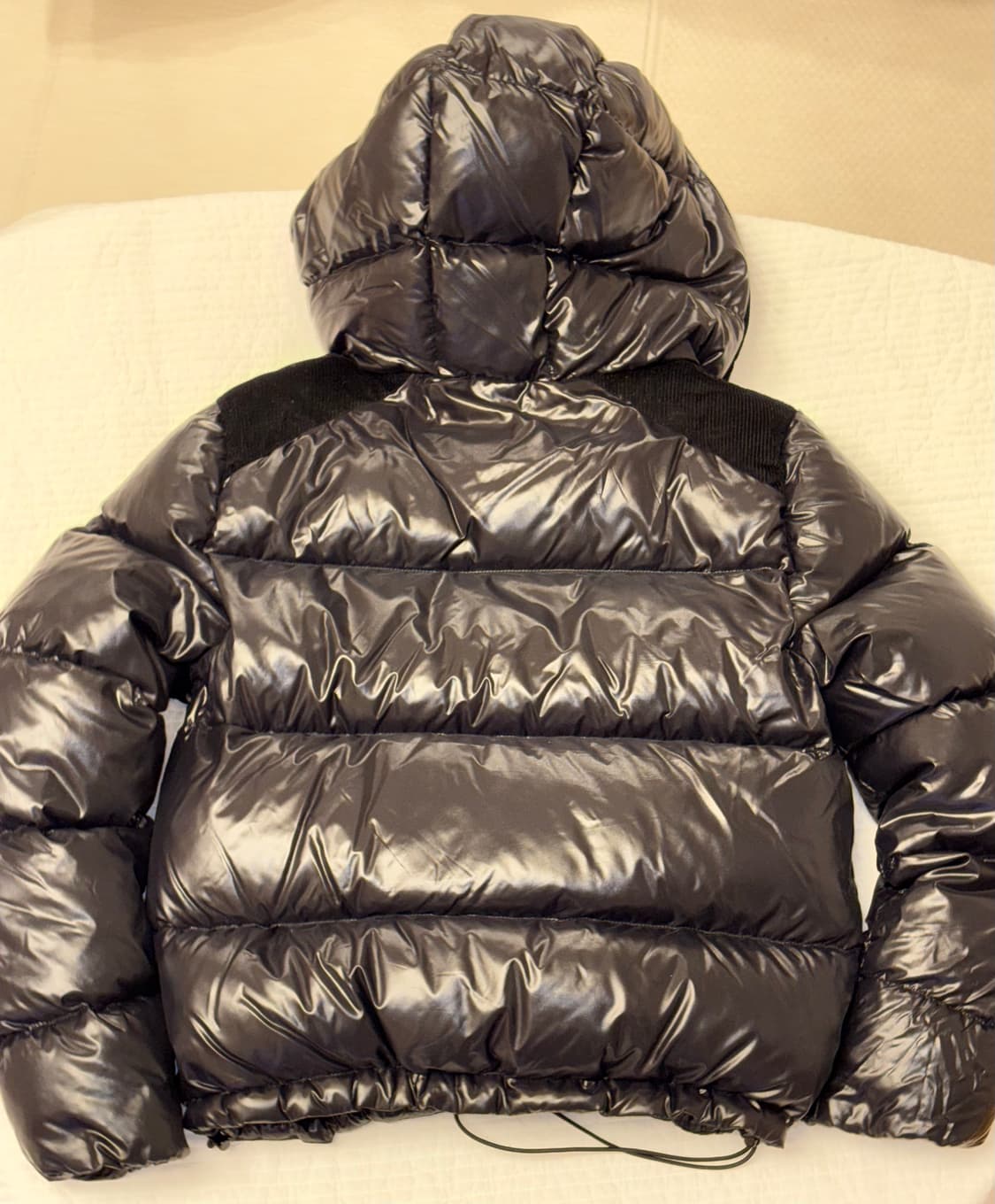 (W) 몽클레어 파쉐 쇼트 다운 자켓 블랙 - 22FW 상품이미지5