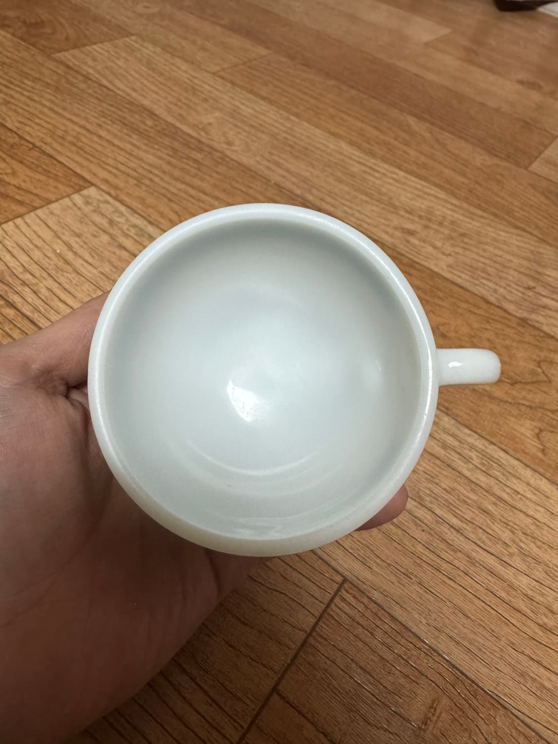 70s 빈티지 파이렉스 밀크글라스 커피잔 상품이미지2