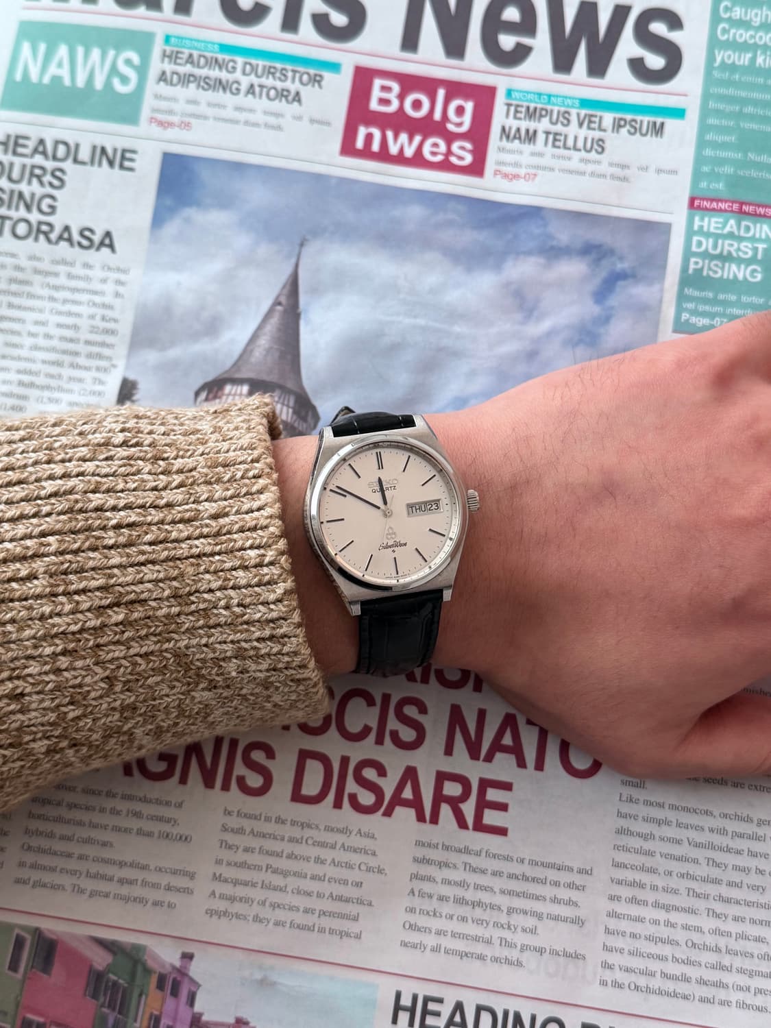 Seiko 세이코 SilverWave 데이-데이트 상품이미지5