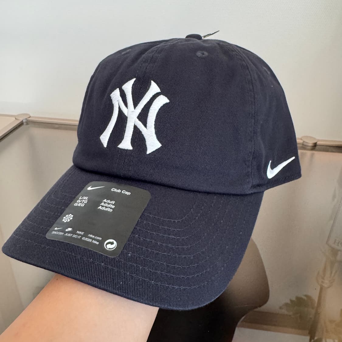 NIKE X MLB NEW YORK YANKEES LOGO CAP 상품이미지5