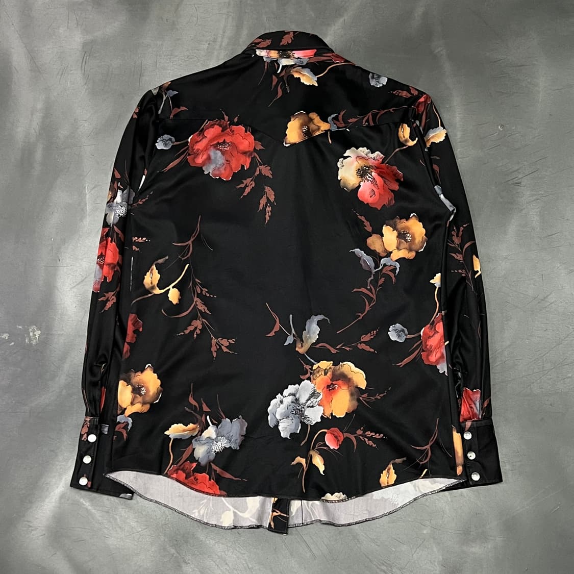 빈티지 플라워 패턴 셔츠 y15111 상품이미지2