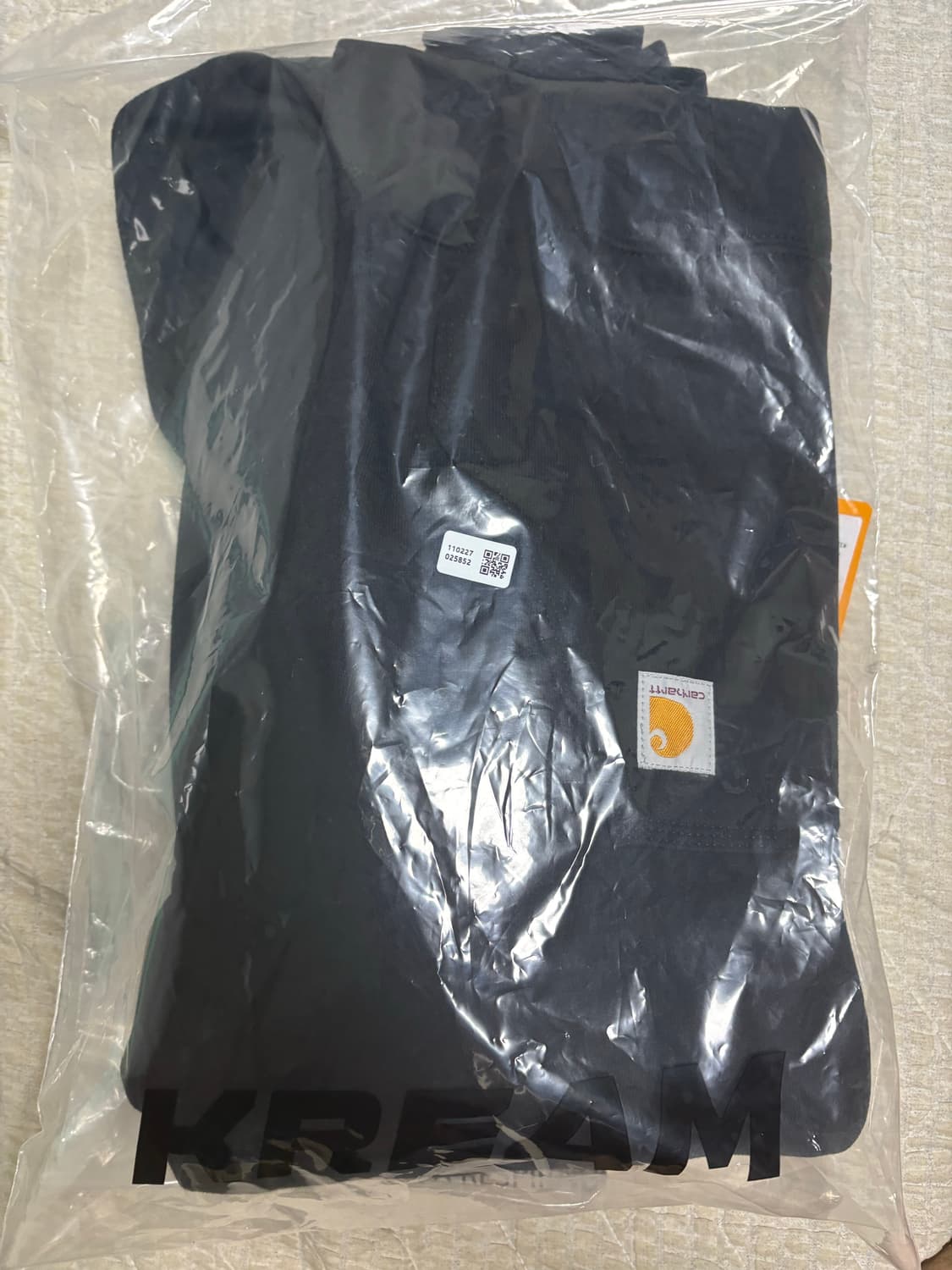 칼하트 k-122 미드웨이트 후드집업 s 블랙 상품이미지2