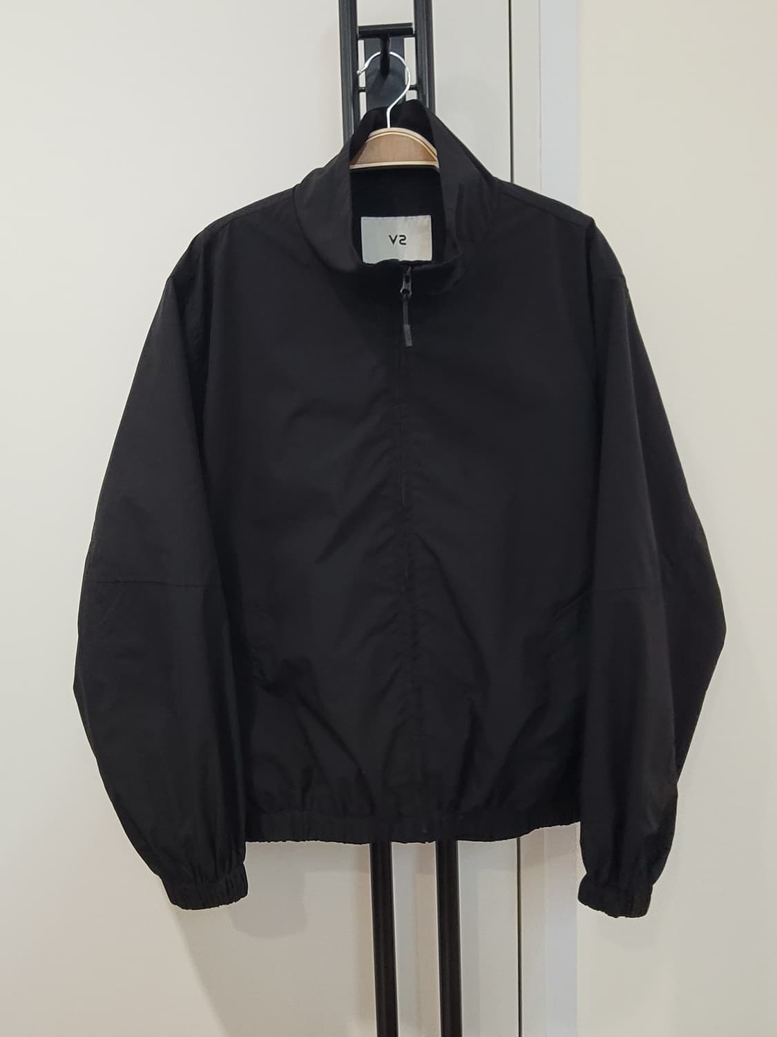 V2 브이투 트랙 자켓 블랙 오버핏 남녀공용 M사이즈 상품이미지1