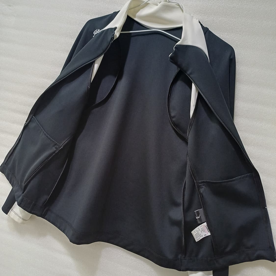 타이틀리스트 골프 봄 가을 자켓 여성 M 스판 블랙 훌륭 사랑봉봉 상품이미지3