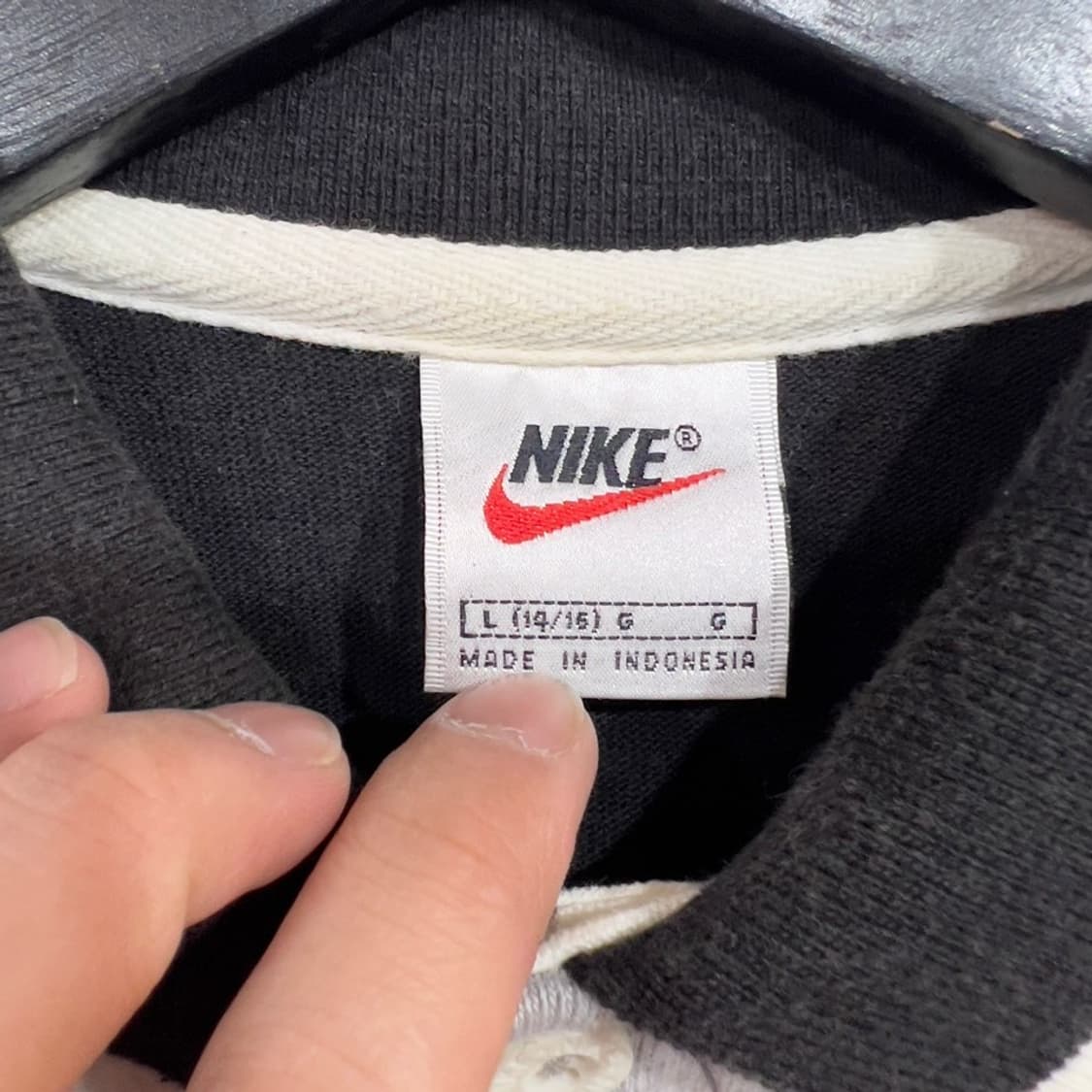 나이키 빅로고 반팔 카라티 상품이미지5