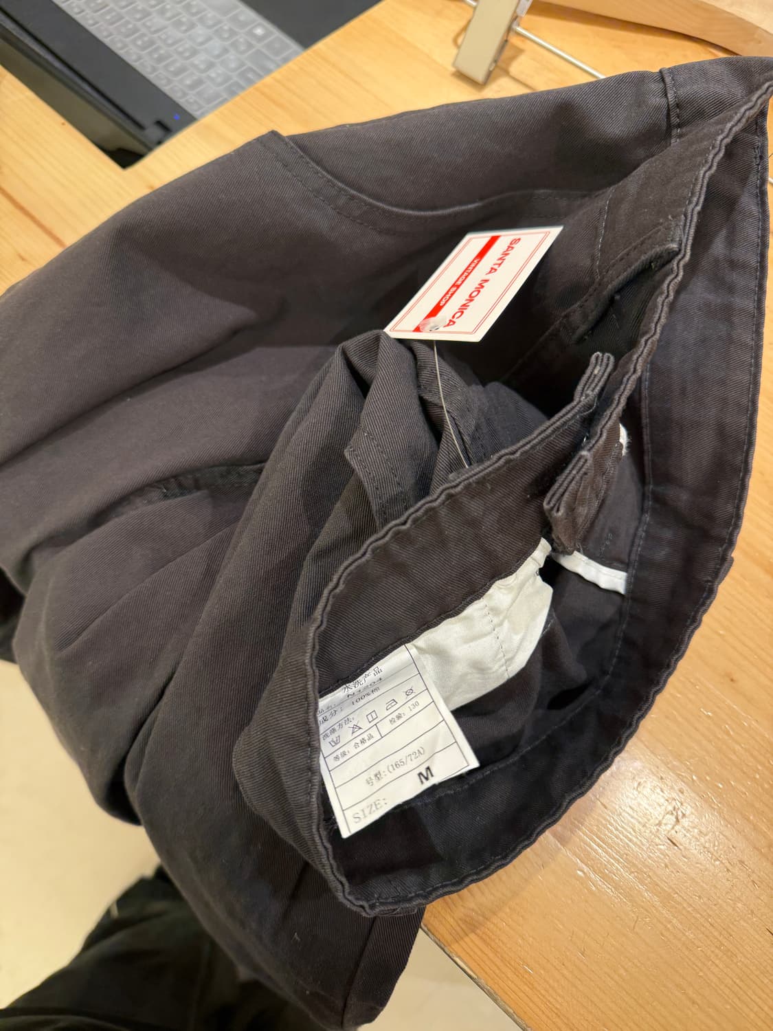 벌룬 핏 워크 팬츠 U546  상품이미지4