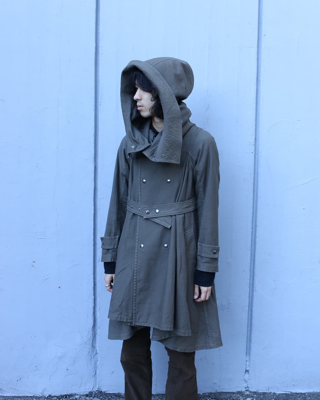 주카 밀리터리 케이프 자켓  상품이미지2