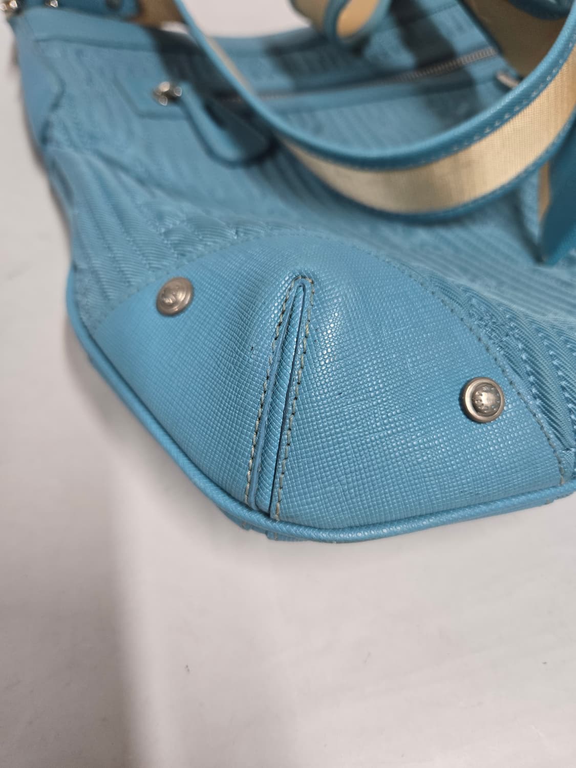 메트로시티 블루 숄더백 크로스백 상품이미지6