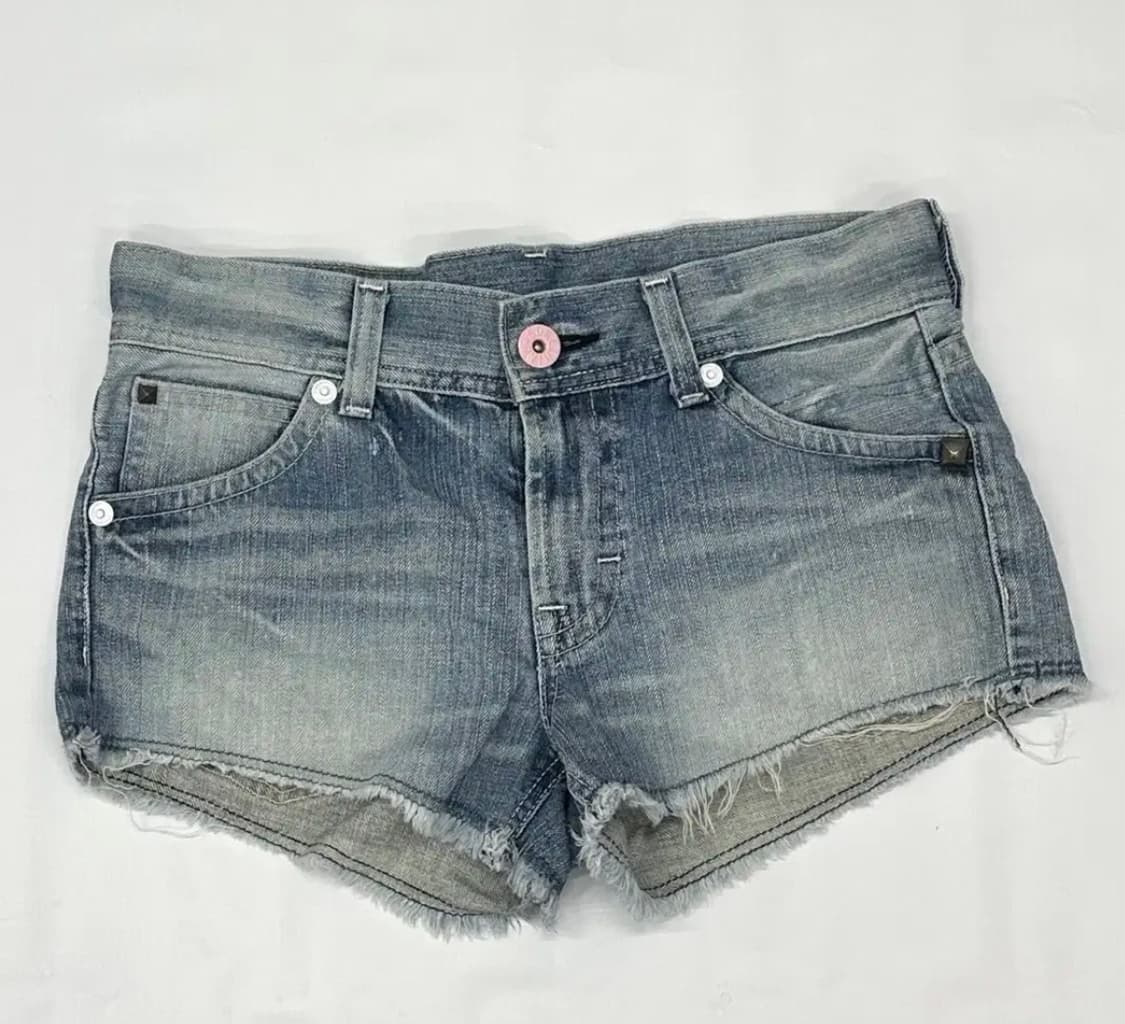 ⭐️팝갸루 코디세트⭐️ 후드집업 y2k 핫핑크 숏데님팬츠 데코라 상품이미지6