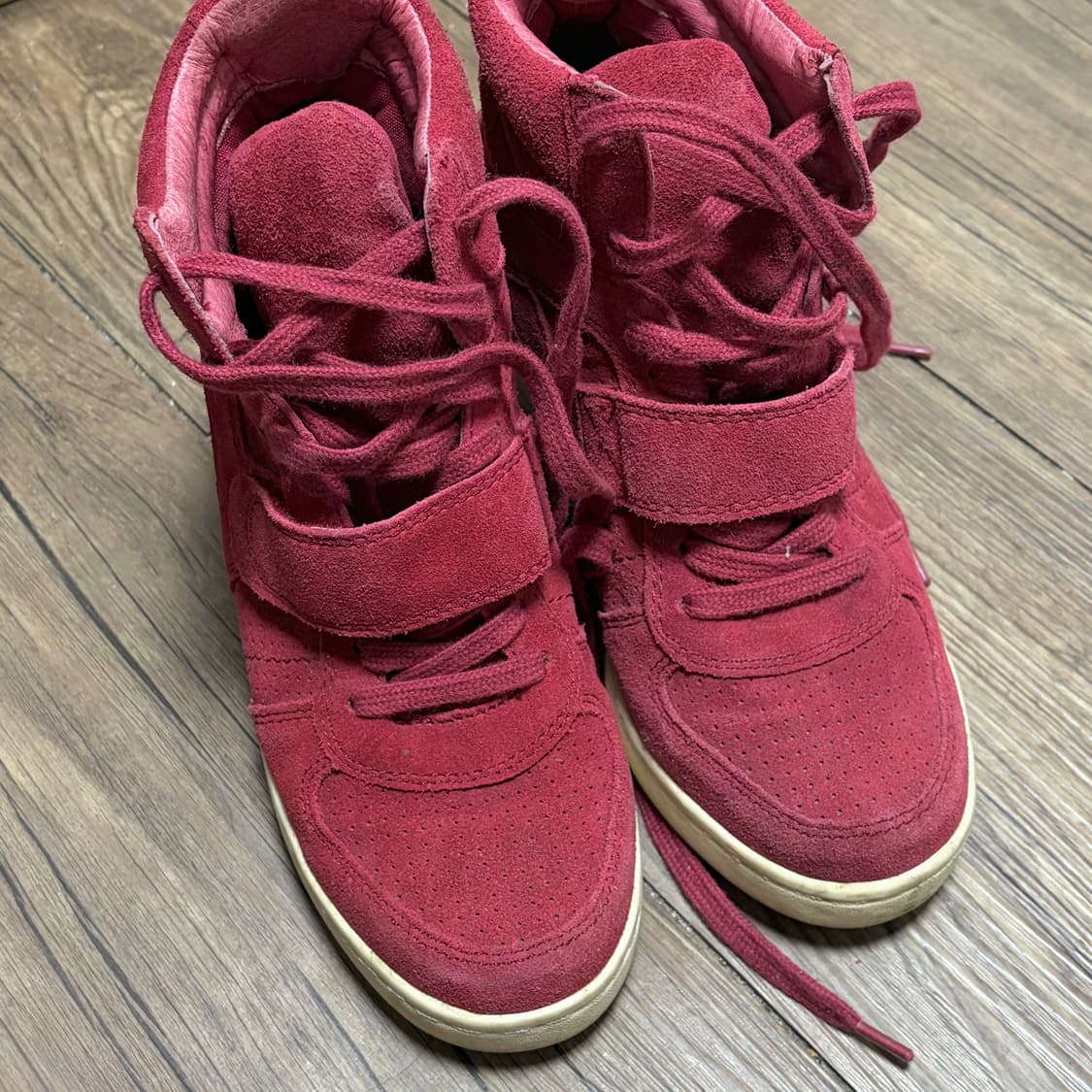 Ash BOWIE 하이탑 웨지 스니커즈 37 상품이미지2