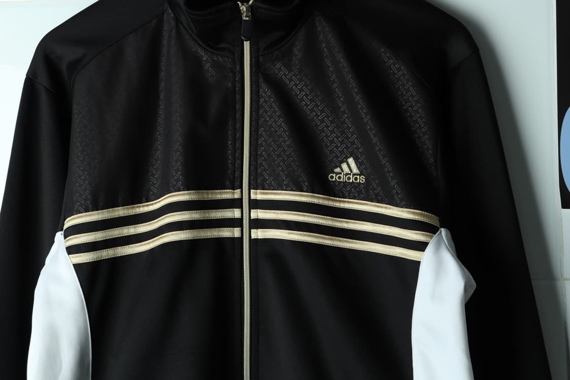 (L-XL) 아디다스 집업 바람막이 점퍼자켓 삼선 금장 대장-H32707 상품이미지5
