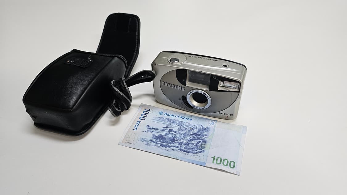 작례O P&S 입문 추천 삼성 프리샷 3 필름카메라 빈티지 필카 상품이미지1