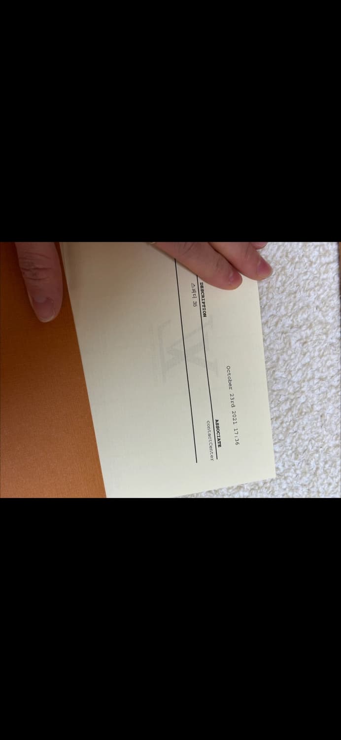 루이비통 스피디 35 다미에 에벤(내장칩 버전) 상품이미지3