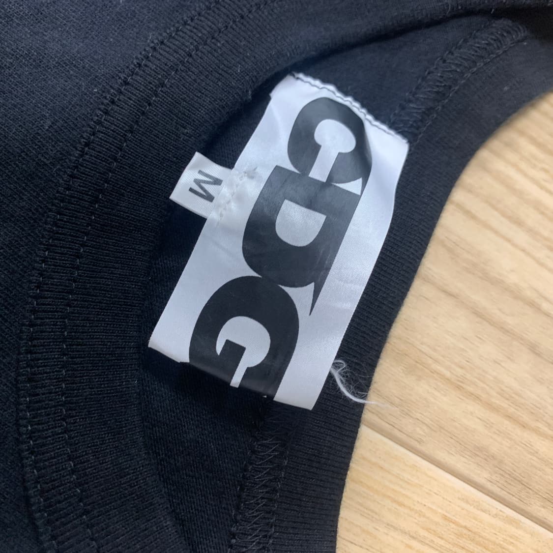 M)꼼데가르송 CDG 오버사이즈 반팔티 상품이미지3
