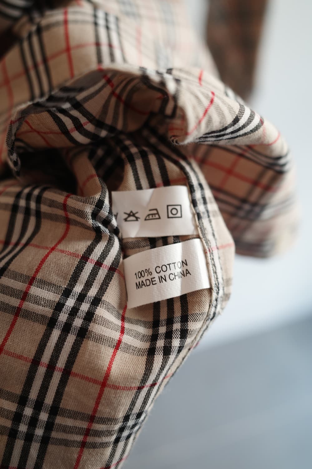 90s Burberrys 버버리 노바체크 셔츠  상품이미지7