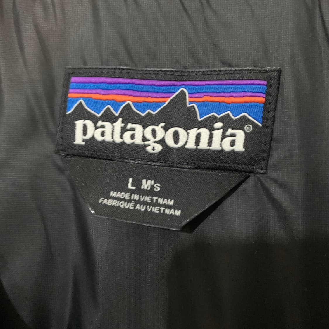 L 파타고니아 나노 퍼프 블랙 퀼팅 경량 패딩 상품이미지5