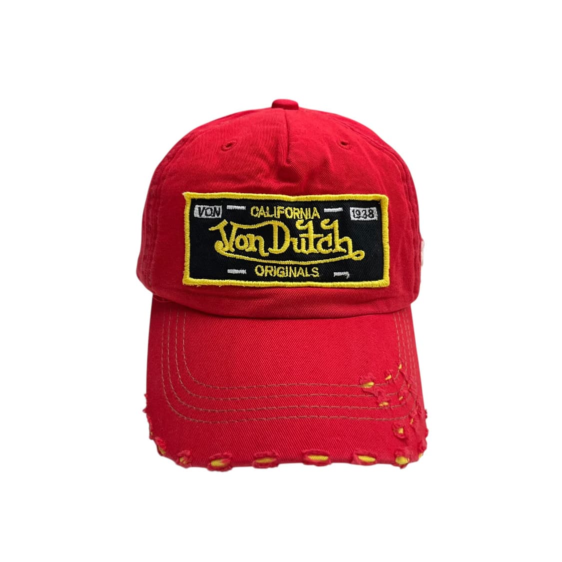 본더치 레드 빈티지 볼캡 상품이미지4
