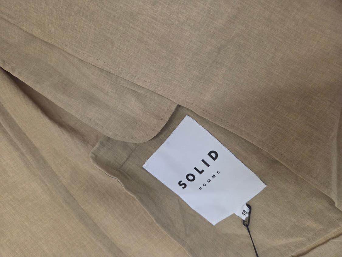 솔리드 옴므 베이지 자켓 상품이미지3