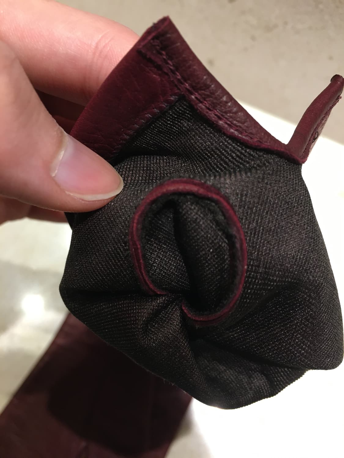 드리스 반 노튼 레더 장갑  상품이미지7