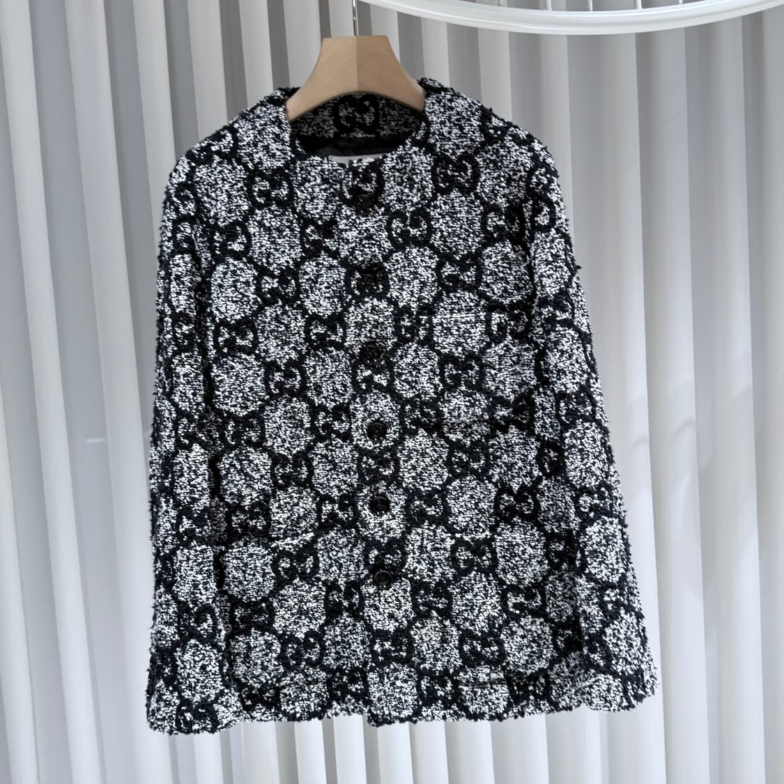 48 / 구찌 GG모노그램 트위드 자켓 상품이미지3