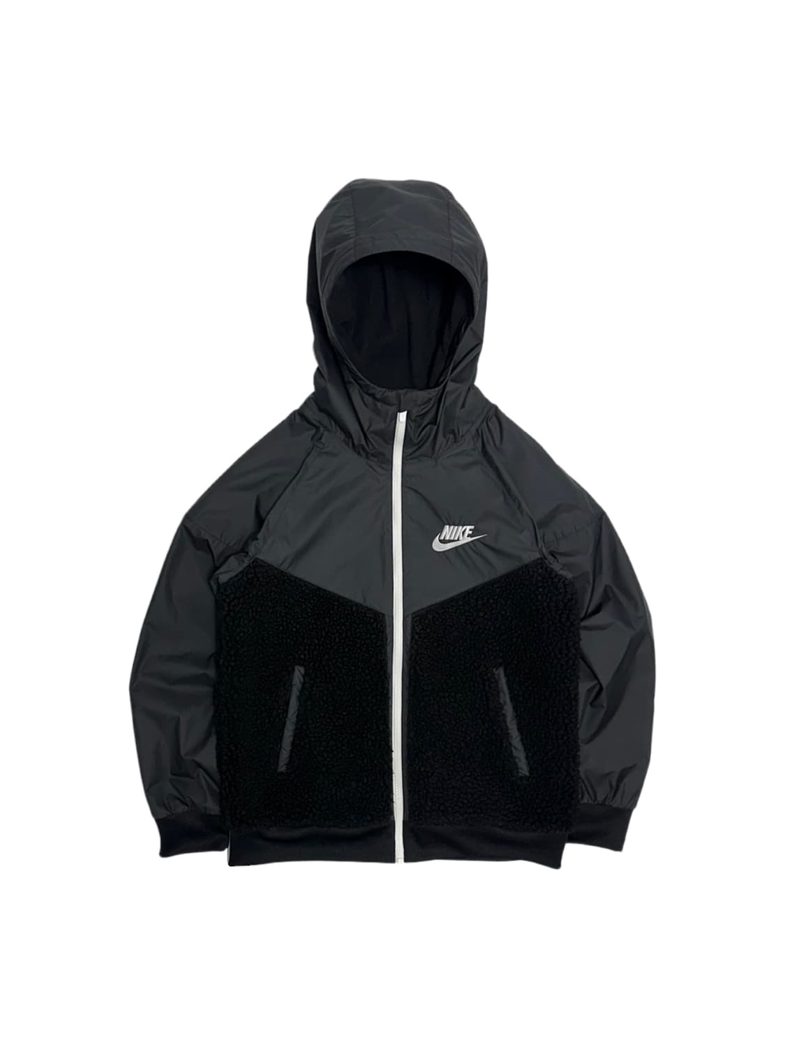나이키 쉐르파 윈드러너 배색 바람막이 상품이미지1