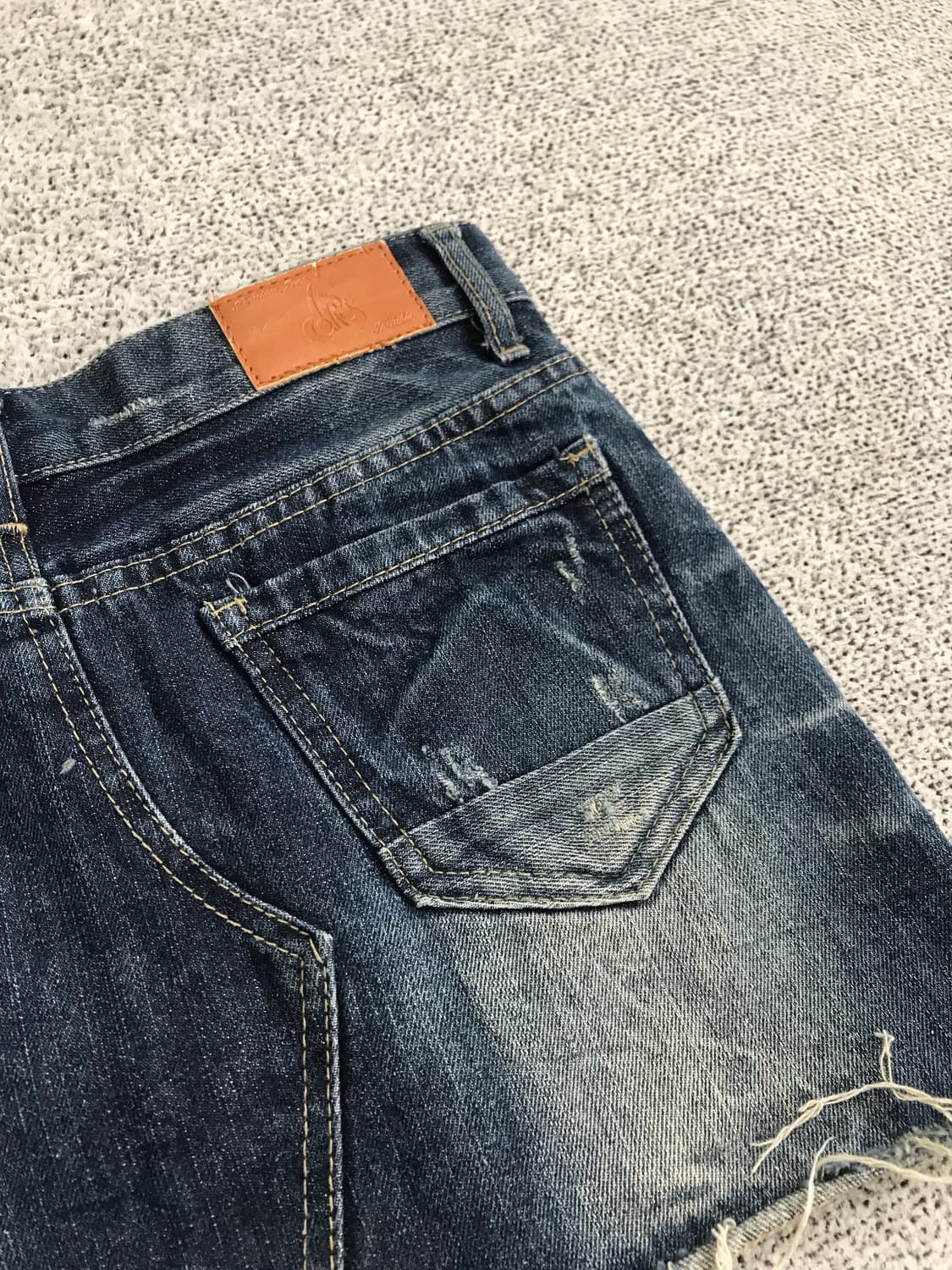 데님 미니 스커트 상품이미지9