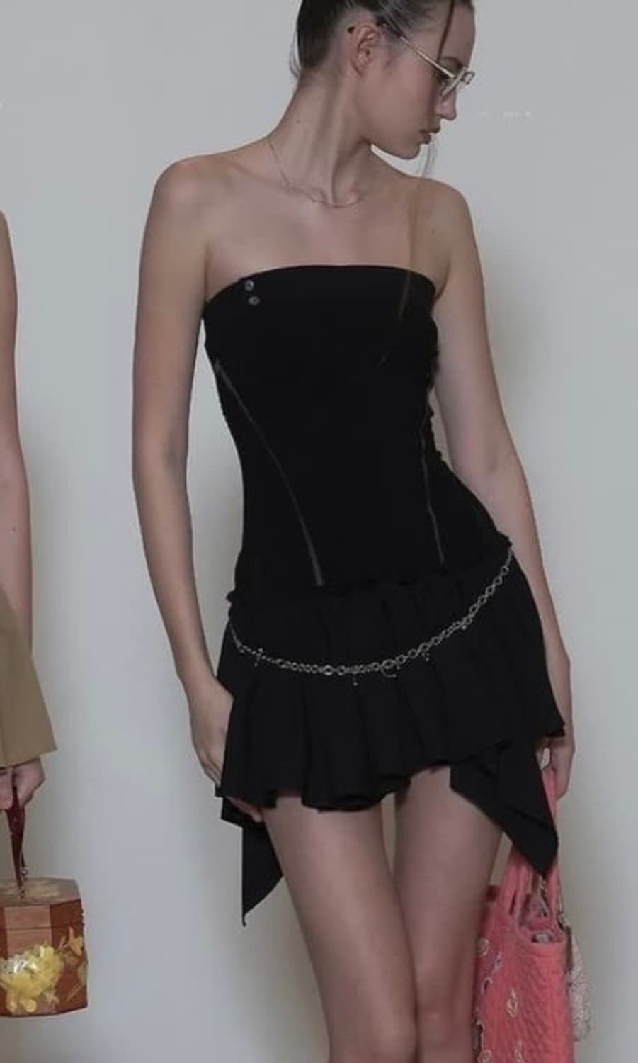 스컬프터 튜브탑 원피스 상품이미지1