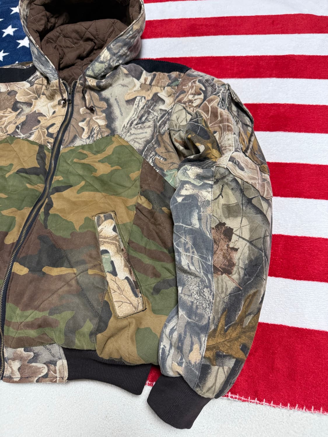 리메이크 리얼트리카모 헌팅후드자켓  Realtree camo jacket 상품이미지3