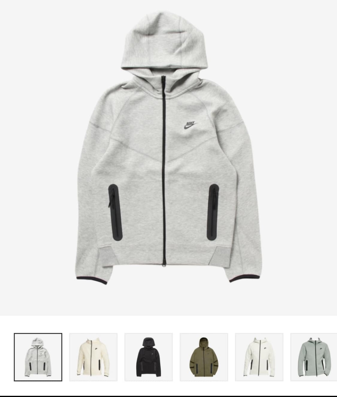나이키 테크플리스 후드자켓 L 상품이미지1
