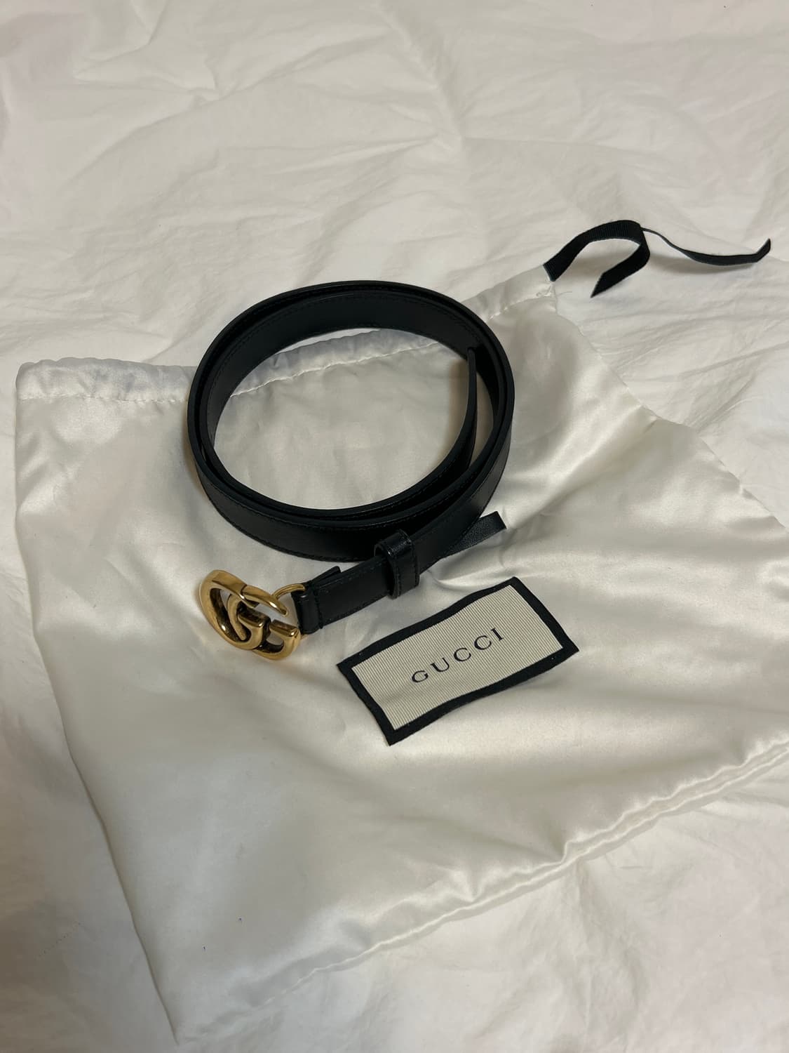 구찌 마몬트 벨트 여성용 2cm 상품이미지1