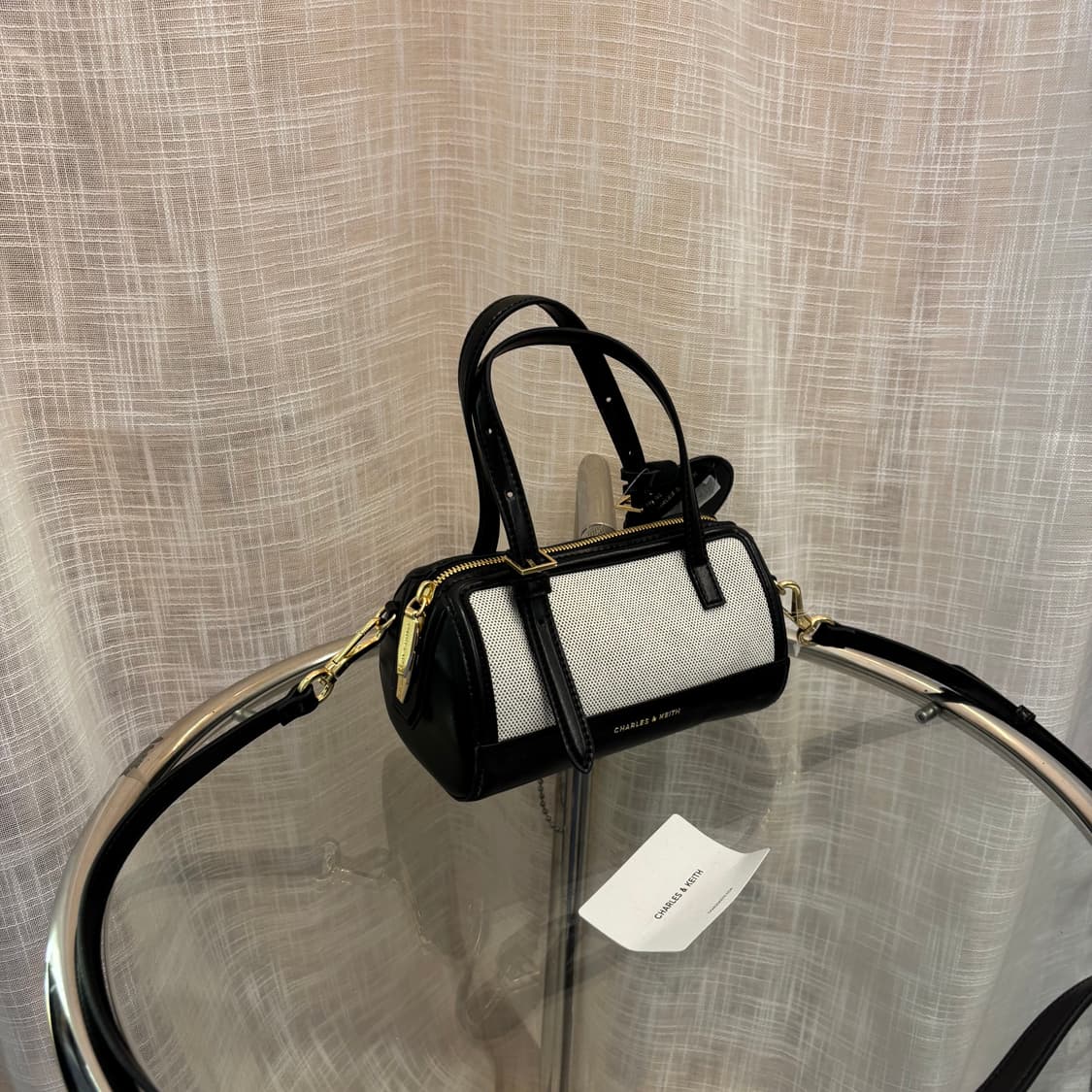 정품 찰스앤키스 미니 토트 크로스백     상품이미지3