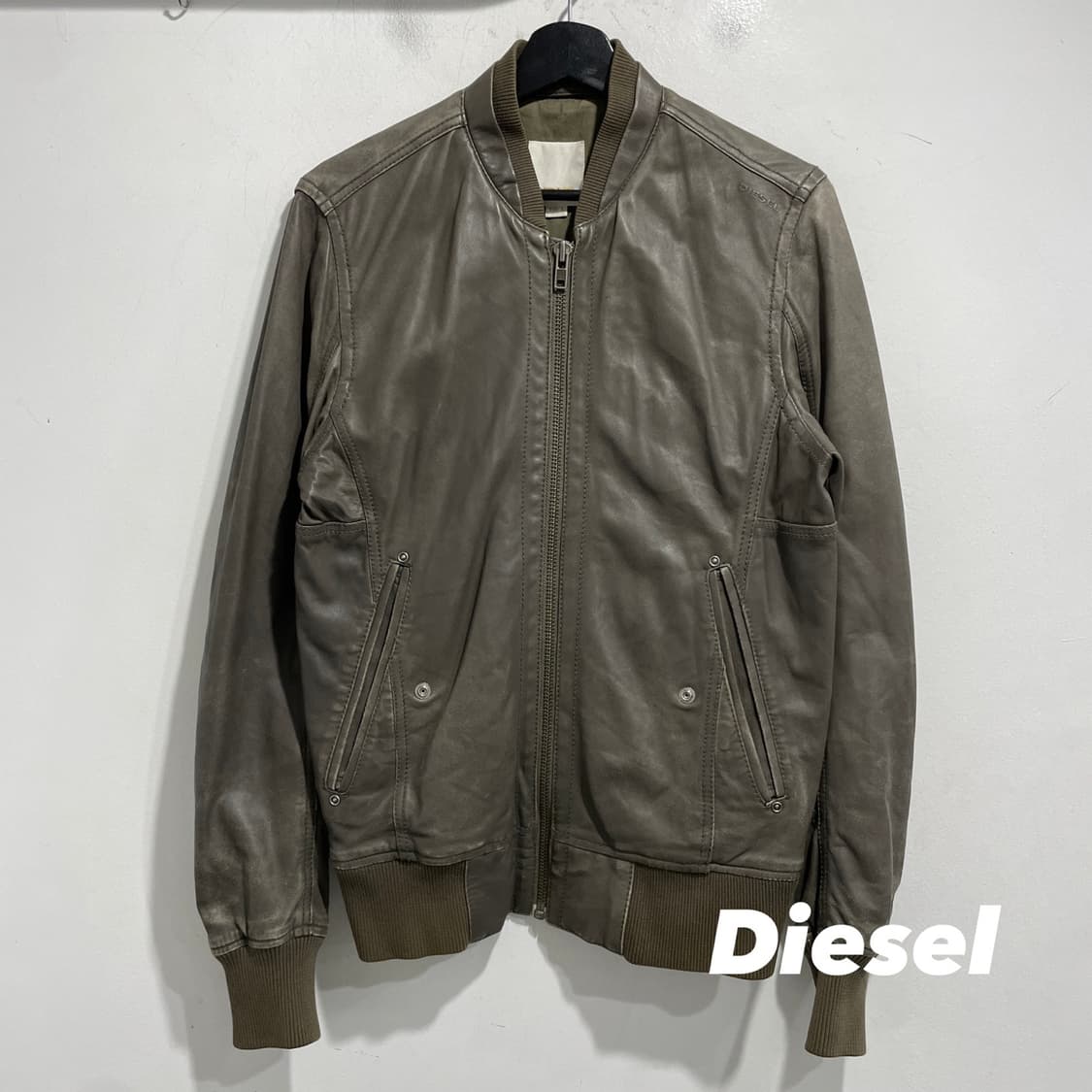 디젤 가죽 자켓 상품이미지1