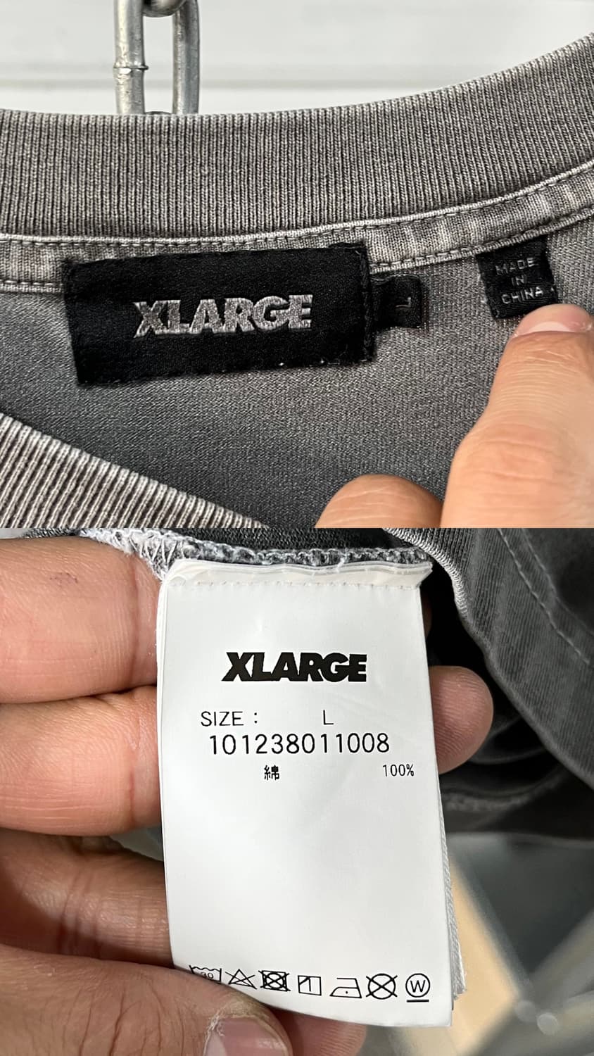 X-LARGE fade logo tee 상품이미지7