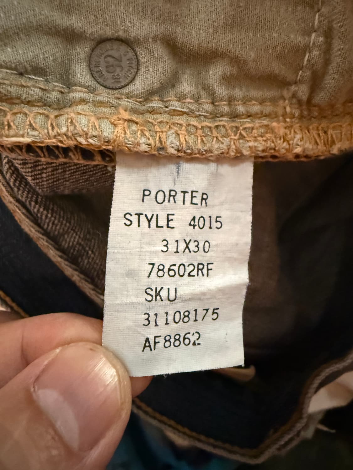 Abercrombie PORTER 페인팅 진 31 x30 상품이미지9