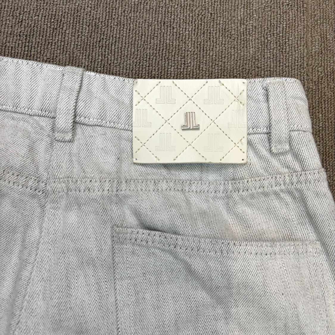 LANVIN 랑방 우먼스 세미와이드 플레어진 데님 상품이미지7