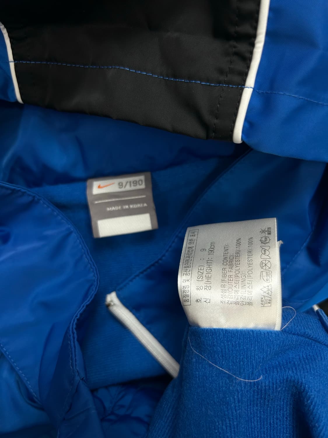 나이키 00s 블루 오버핏 바람막이 상품이미지5