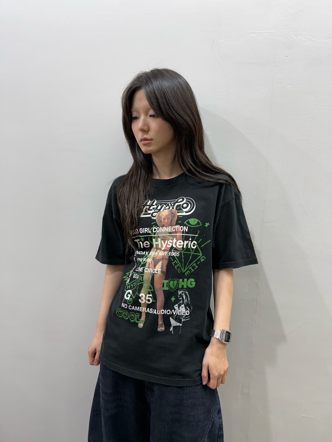 히스테릭 글래머 프린팅 아트워크 티셔츠 상품이미지2