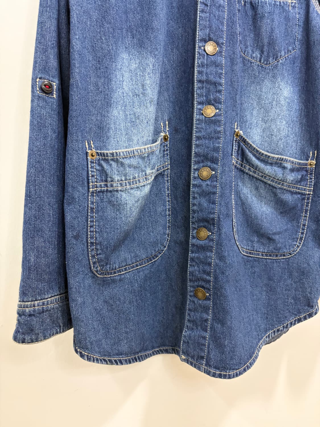 Sorridere y2k 데님자켓 상품이미지6