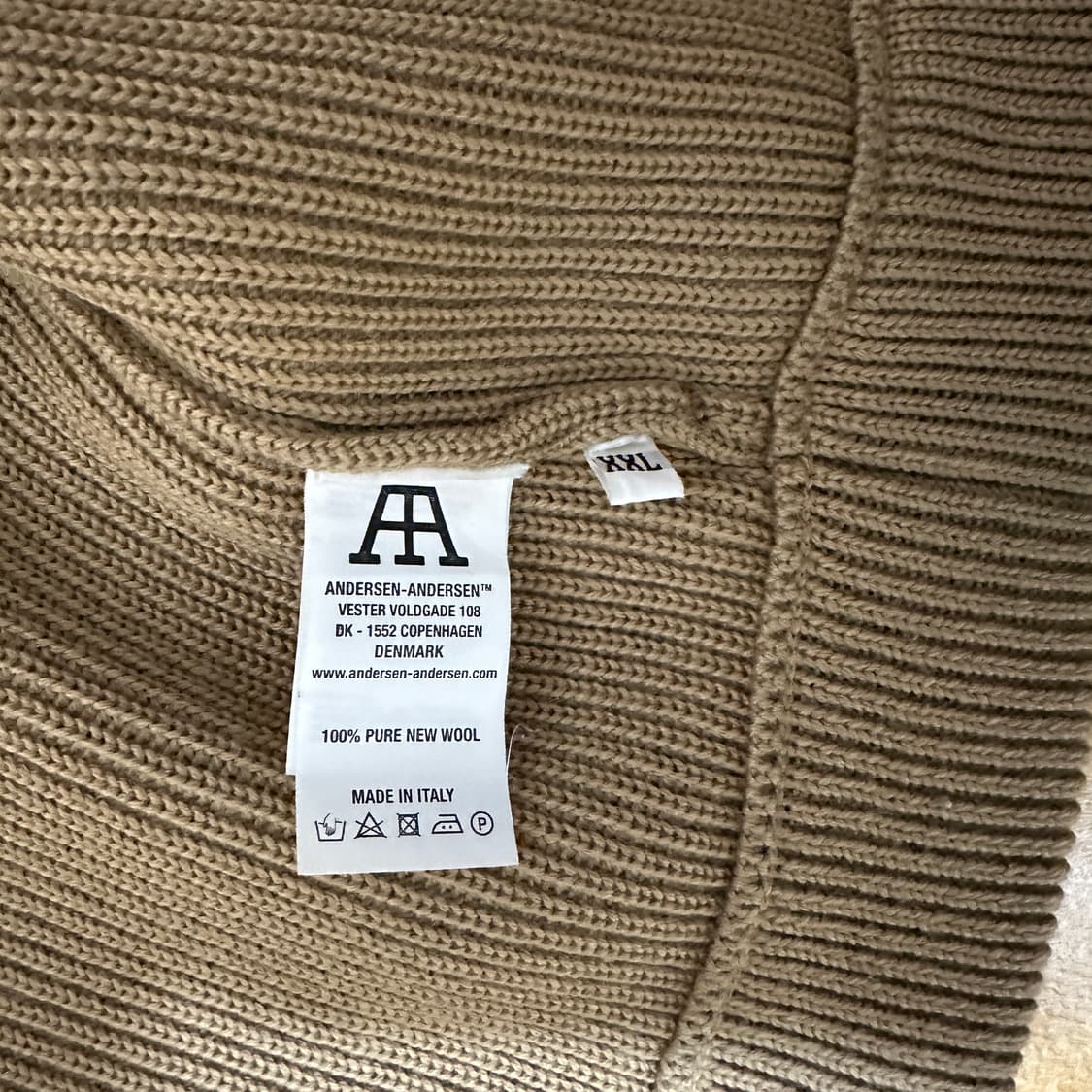 안데르센안데르센 스키퍼 카멜 [xxl] 상품이미지2