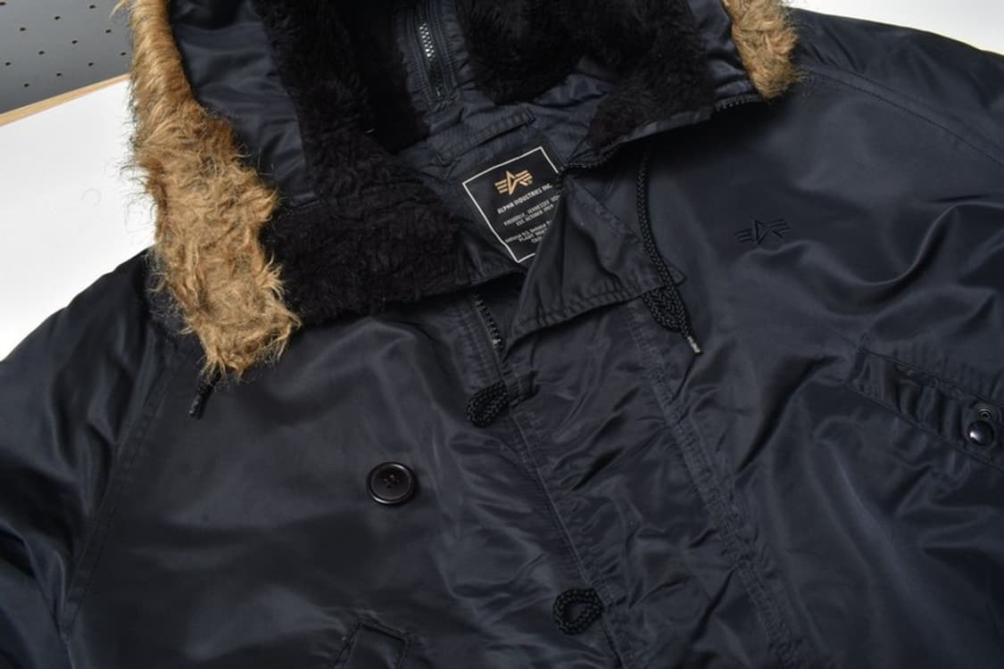 알파인더스트리 스투시 컬러 N2B 파카 L N1085 상품이미지6