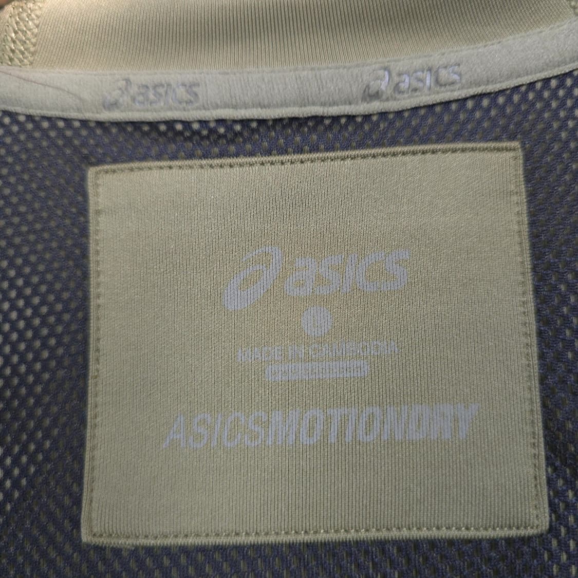 남성용 아식스 ASICS 모션드라이 후드 집업 L 상품이미지6