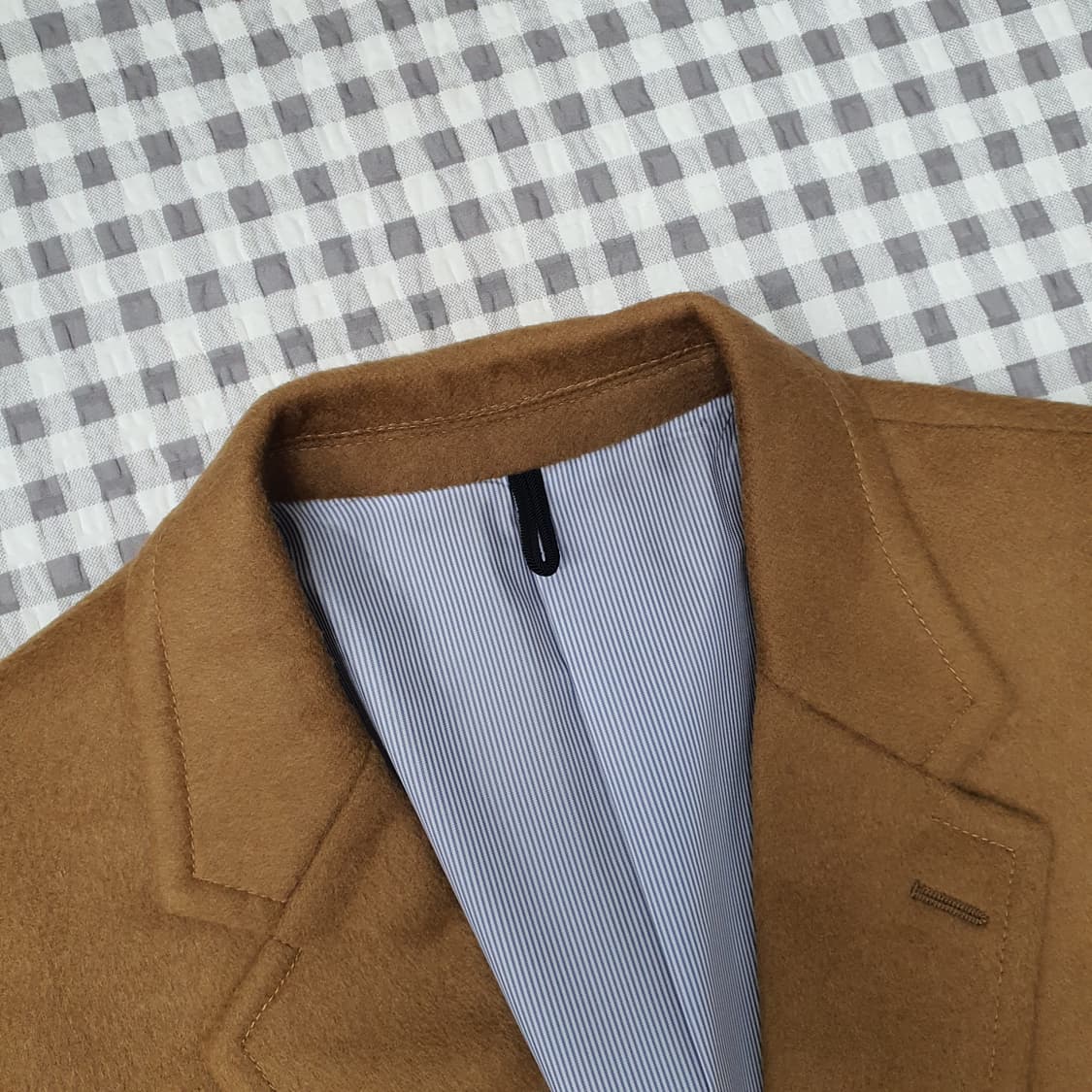 커스텀멜로우 울 캐시미어 코트 남자95 상품이미지2