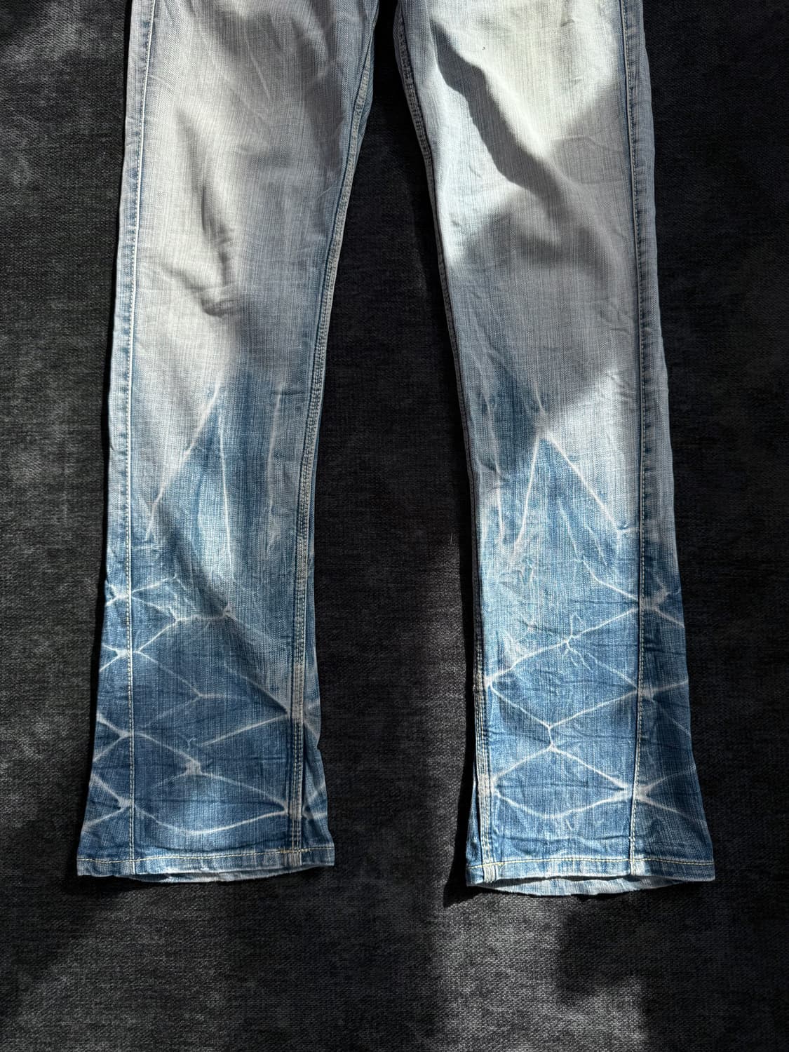 vintage union jack washed denim pants  S 상품이미지6