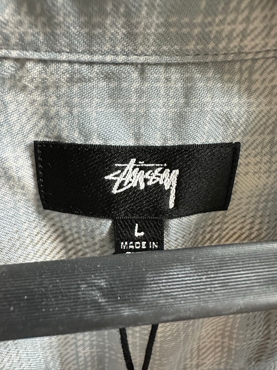 STUSSY 스투시 Matthew Plaid Shirt SD 셔츠 L 상품이미지3