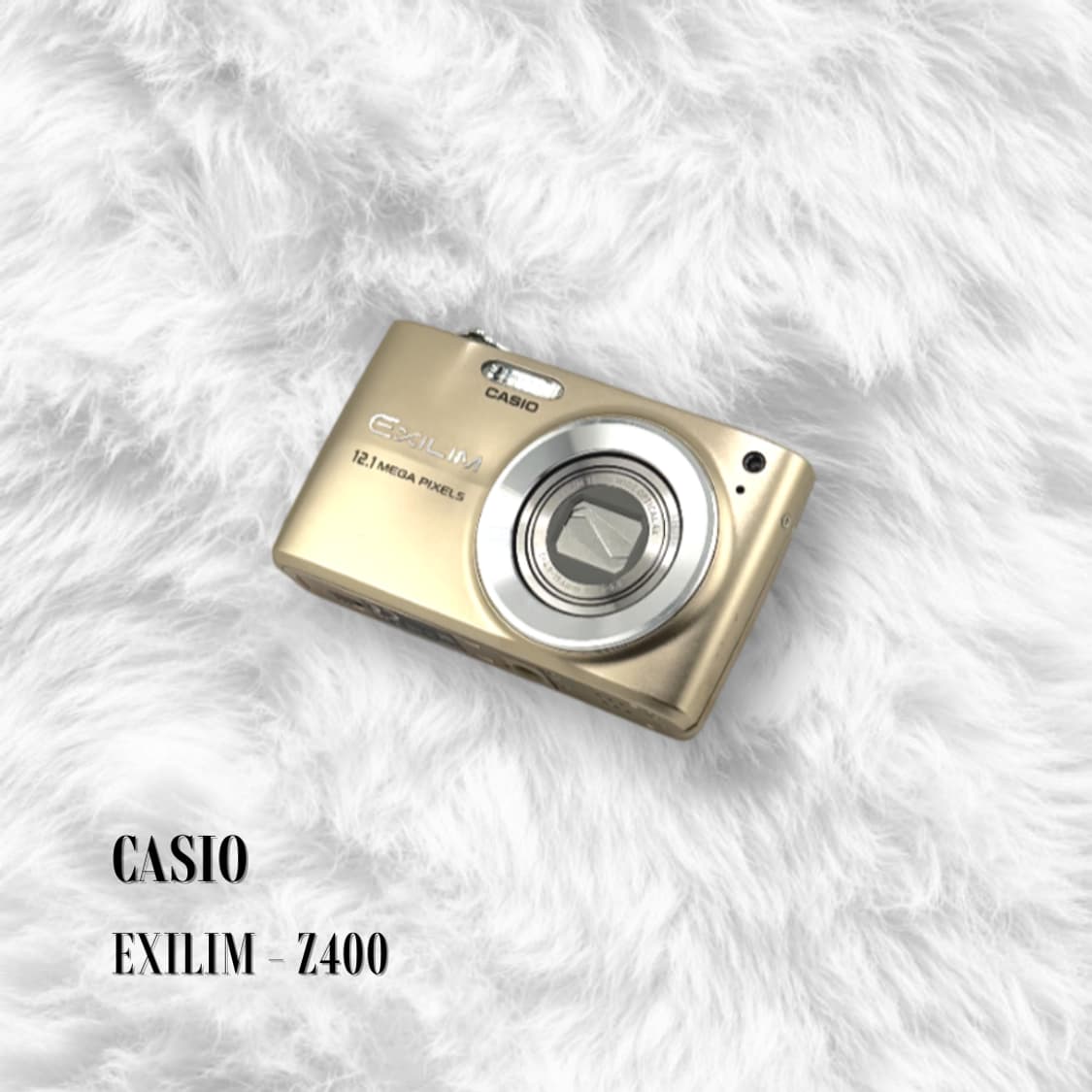 [수채감성] CASIO 카시오 엑슬림 EX-Z400 레트로 디지털 카메라 상품이미지1