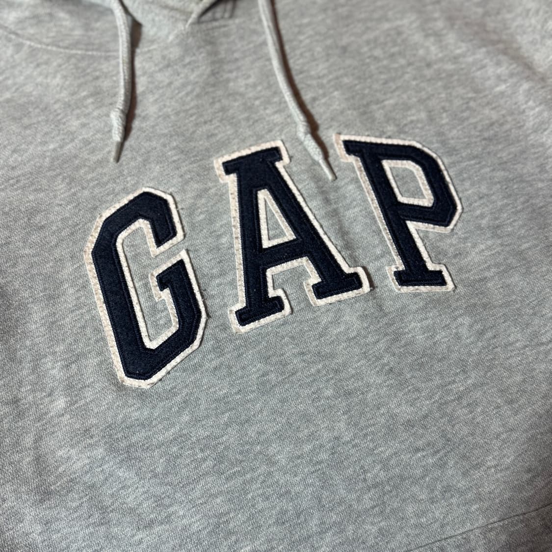 GAP 그레이 빅 로고 후디 상품이미지2