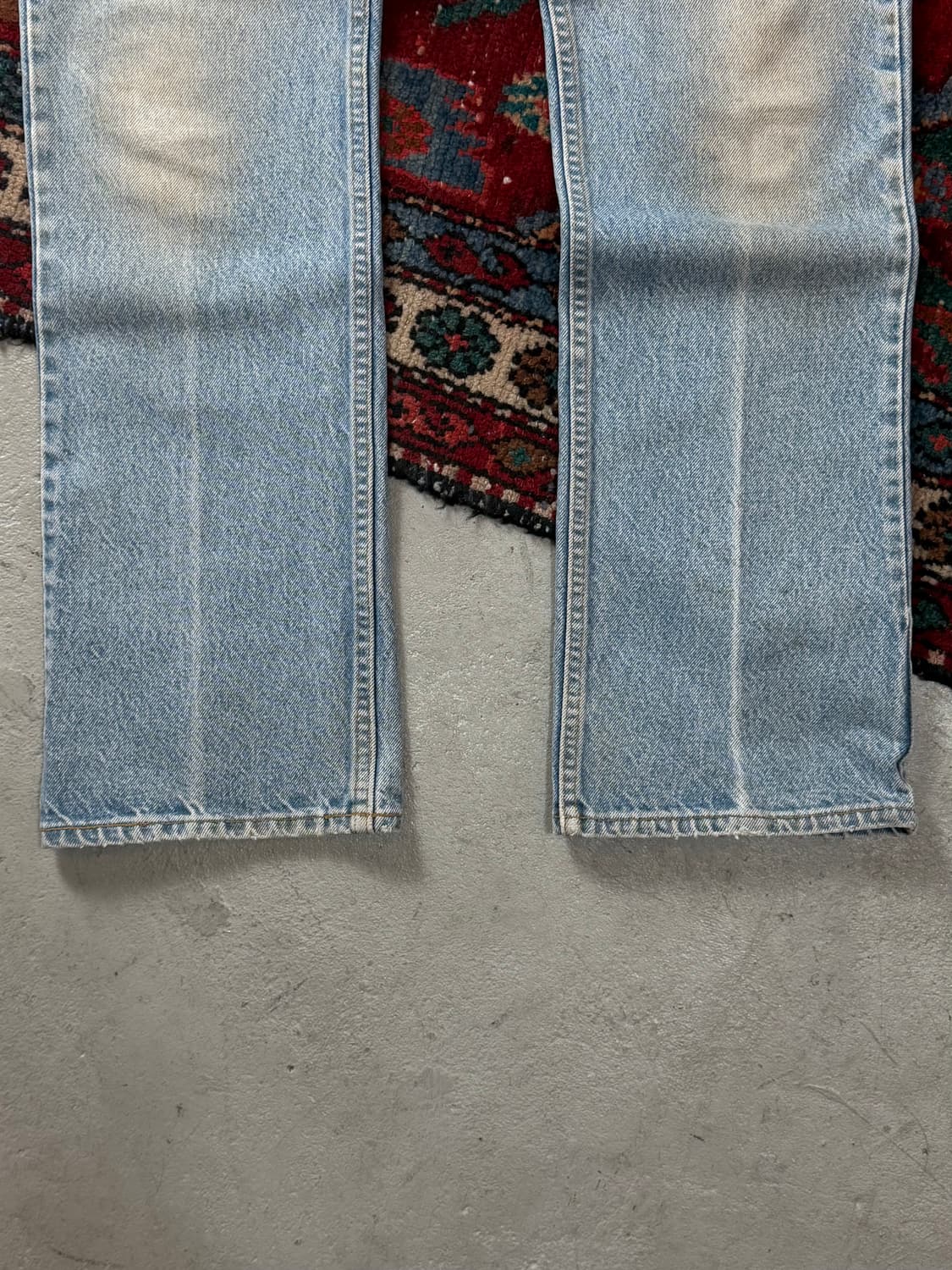 90's USA Made 빈티지 리바이스 517 오렌지탭 부츠컷 데님 상품이미지7