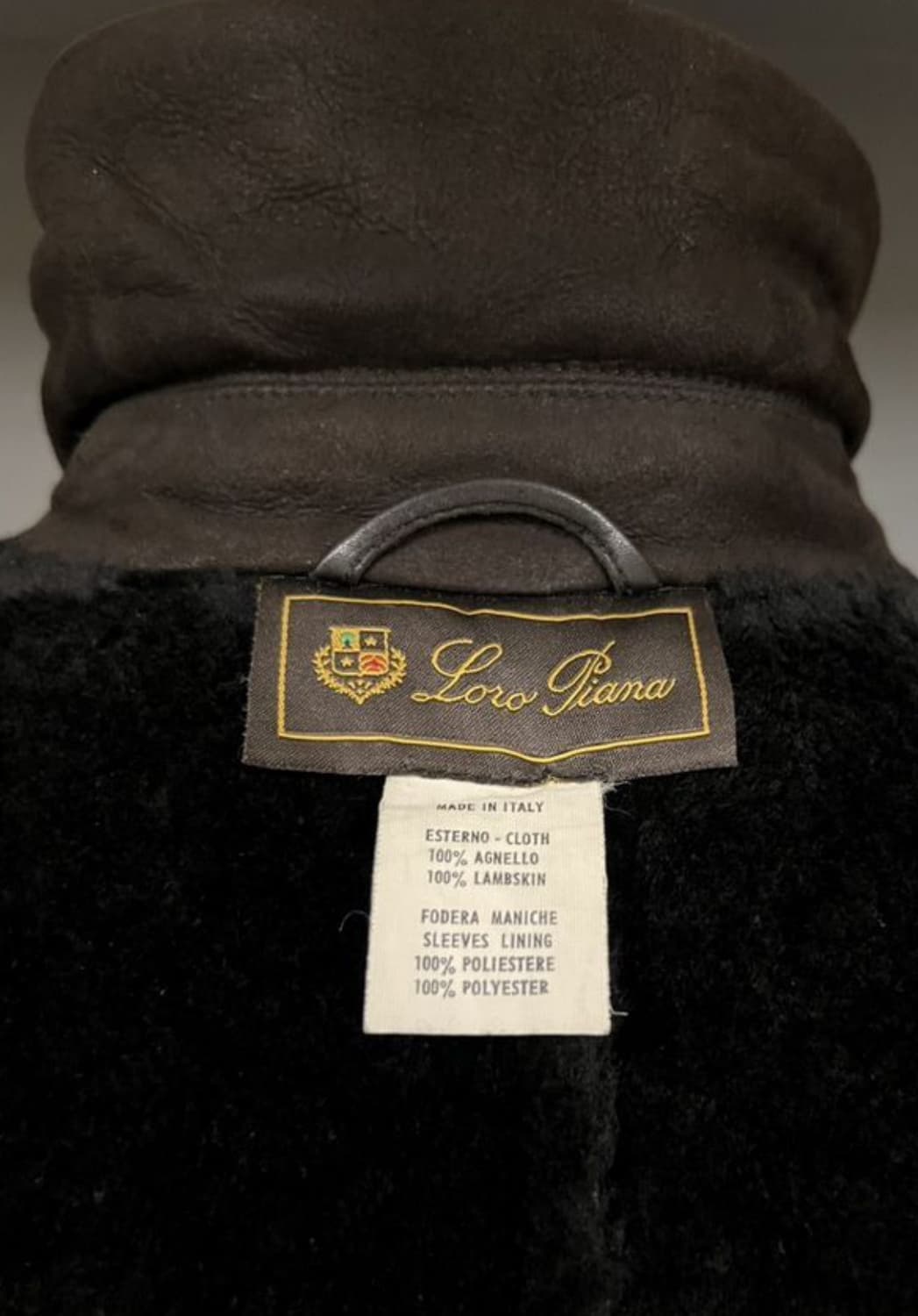 로로 피아나 싱글 히든-버튼코트(무통-램스킨)52 사이즈-해외발송 상품이미지7