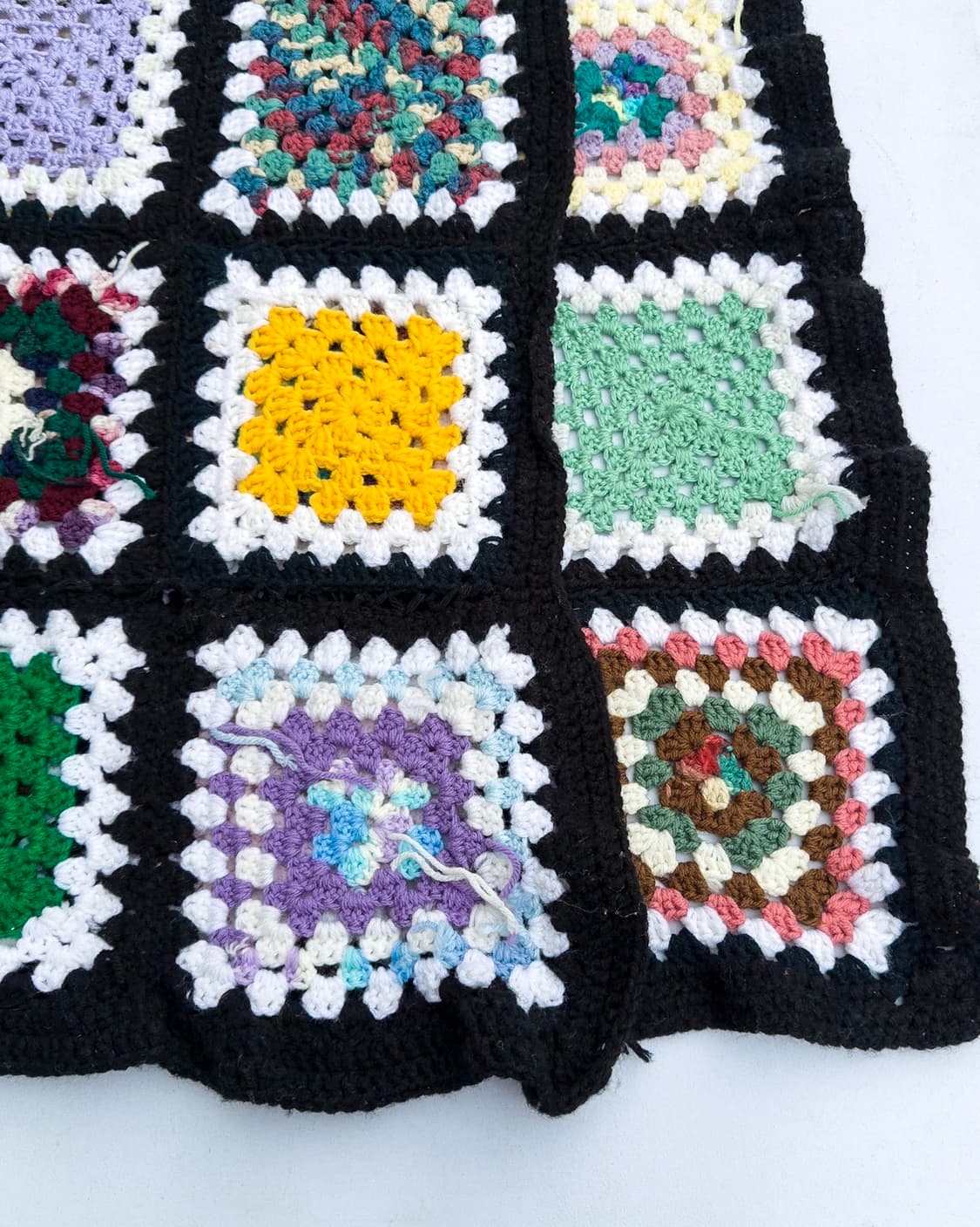 빈티지 소품 USA 크로셰 블랭킷 상품이미지4